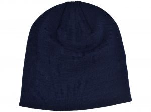 Arsenal Crest Beanie Hat Light Navy