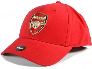 Arsenal Crest Red Baseball Cap Youths