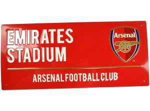 Arsenal Dark Metal Street Sign