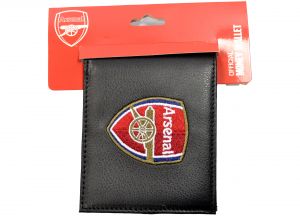 Arsenal PU Leather Embroidered Bi Fold Wallet