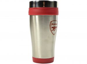 Arsenal Executive Handleless Metallic Travel Mug
