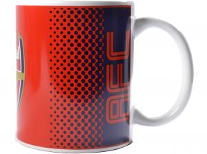 Arsenal Fade Design Boxed Mug