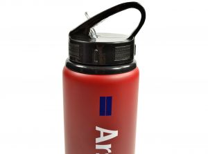 Arsenal Fade Aluminium Water Bottle 750ml New Design