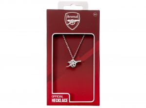 Arsenal Football Club Silver Tone Cannon Necklace