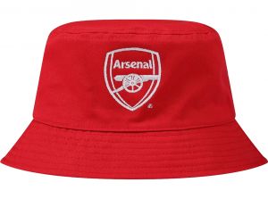 Arsenal Geo Reversible Bucket Hat Red Multi