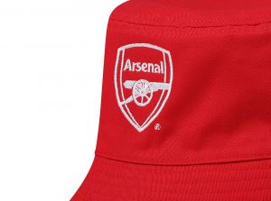 Arsenal Geo Reversible Bucket Hat Red Multi