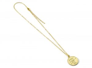 Arsenal Gold Tone Crest Necklace