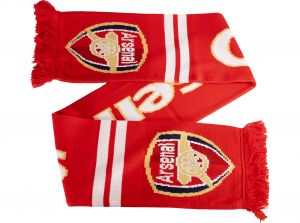 Arsenal Gunners Scarf Red White