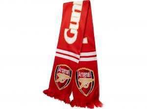 Arsenal Gunners Scarf Red White