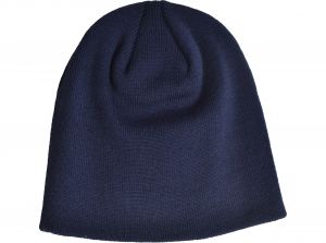 Arsenal Cannon Crest Beanie Hat Navy White