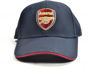 Arsenal Crest Sandwich Peak Baseball Cap Navy