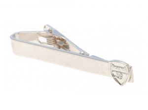 Arsenal Silver Plated Tie Slide