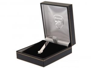 Arsenal Silver Plated Tie Slide
