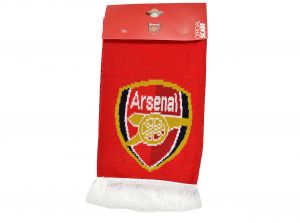 Arsenal Speckled Jacquard Knit Scarf Red Navy White