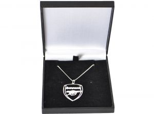 Arsenal Sterling Silver Pendant and Chain