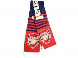 Arsenal Stripe Jacquard Knit Scarf