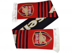 Arsenal Stripe Jacquard Knit Scarf