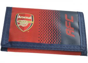 Arsenal Tri Fold Wallet Fade Red Navy