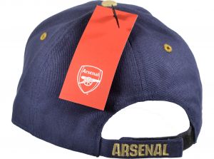 Arsenal Wordmark Crest Light Navy Baseball Cap