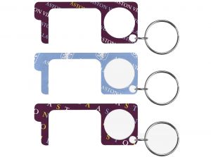 Aston Villa 3 Pack No Touch Keyrings