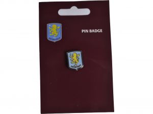 Aston Villa Crest Pin Badge