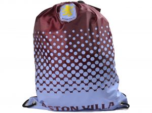 Aston Villa Fade Gym Bag