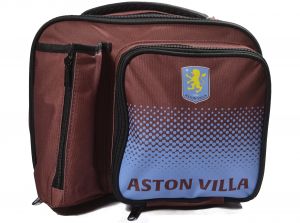 Aston Villa Fade Lunch Bag with Bottle Holder