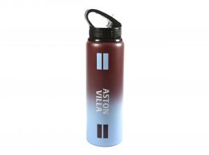 Aston Villa FC Fade Aluminium Water Bottle 750ml