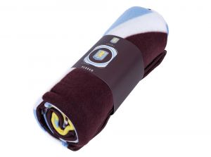 Aston Villa Fleece Blanket Pulse Design