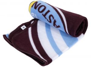 Aston Villa Fleece Blanket Pulse Design