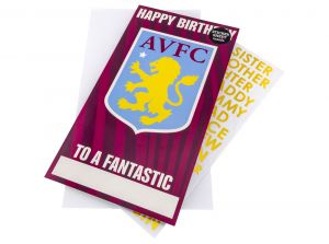 Aston Villa For Happy Birthday To A Fantastic Personalised Birthday Car