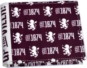 Aston Villa Icon Bifold Canvas Wallet