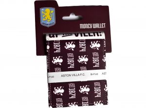 Aston Villa Icon Bifold Canvas Wallet