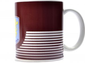 Aston Villa Linear Boxed 11Oz Mug