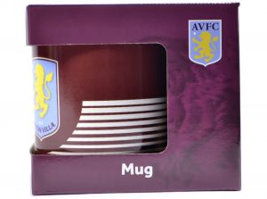 Aston Villa Linear Boxed 11Oz Mug