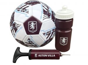 Aston Villa Official Signature Football Gift Set