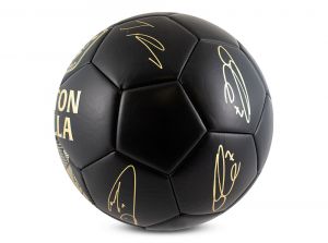 Aston Villa Phantom Black Gold Football Size 5