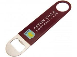 Aston Villa Stainless Steel Bottle Opener Fridge Magnet