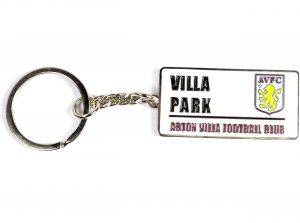 Aston Villa Street Sign Keyring