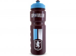 Aston Villa Up The Villa Plastic Water Bottle 750ml