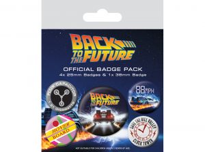 Back to the Future Badge Pack