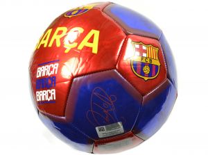 Barcelona Barca Barca Barca Signature Crest Ball Maroon Navy Blue Size 5