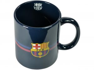 Barcelona Barca 40 Oz Boxed Ceramic Mug Navy