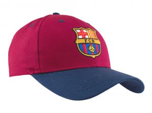 Barcelona Baseball Cap Burgundy Navy