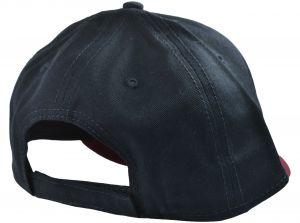 Barcelona Contrast Baseball Cap Navy Burgundy