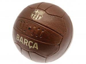 Barcelona Retro Faux Leather Ball Size 5