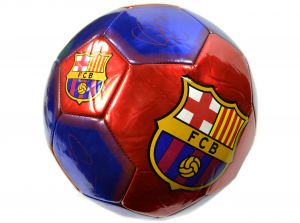 Barca Barca Barca Signature Crest Ball Maroon Navy Blue Size 5