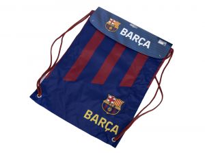 Barcelona Stripe Draw String Gym Bag