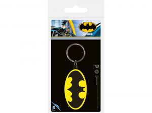 Batman Symbol Rubber Keyring