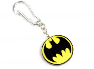 Batman 3D Symbol Carabiner Keyring